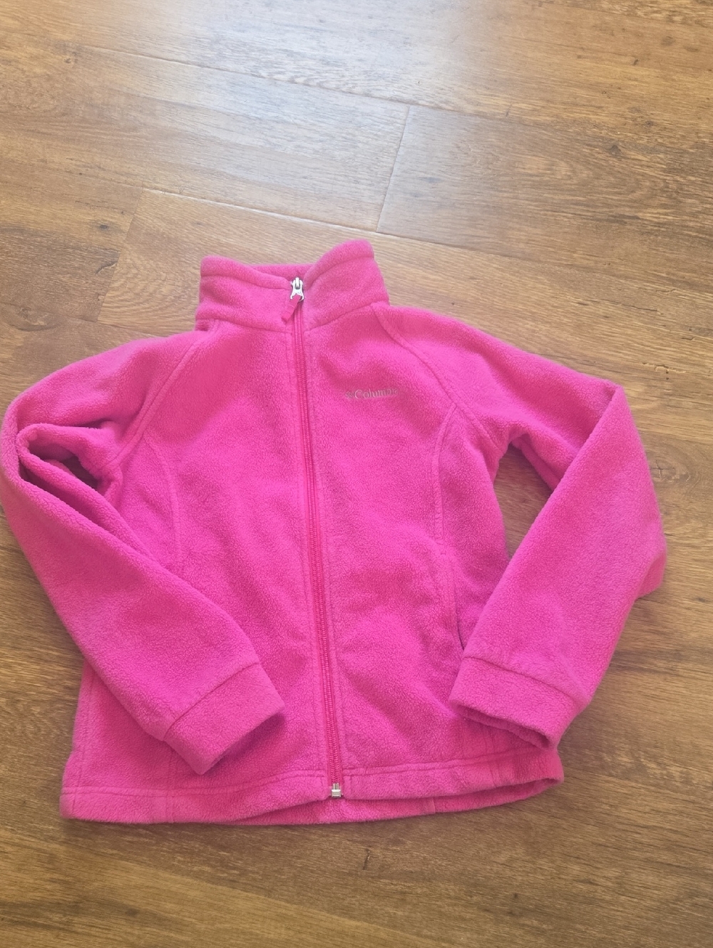 Columbia Girls' Pink Fleece Jacket